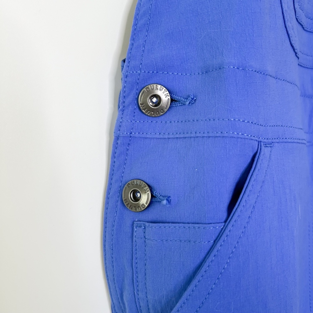 Duluth Trading Co Royal Blue Women's Overalls - Picture 5 of 10